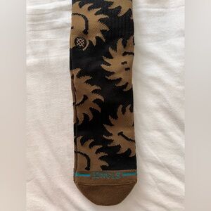 Stance Black and Brown Camouflage Socks